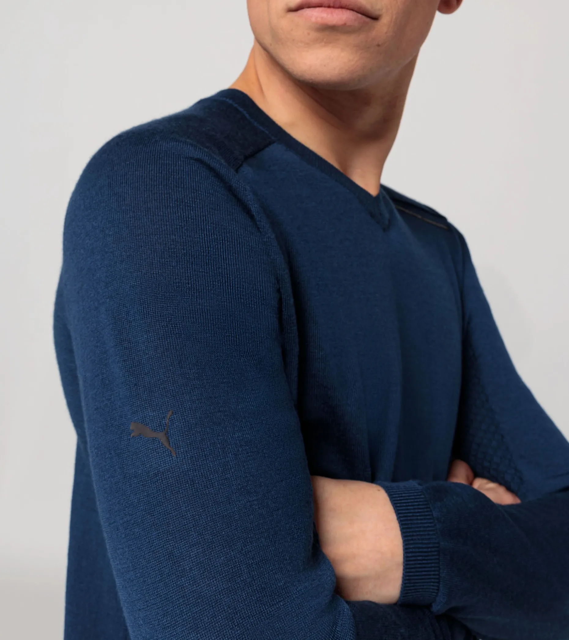 Evoknit® V-Neck Jumper Pullover