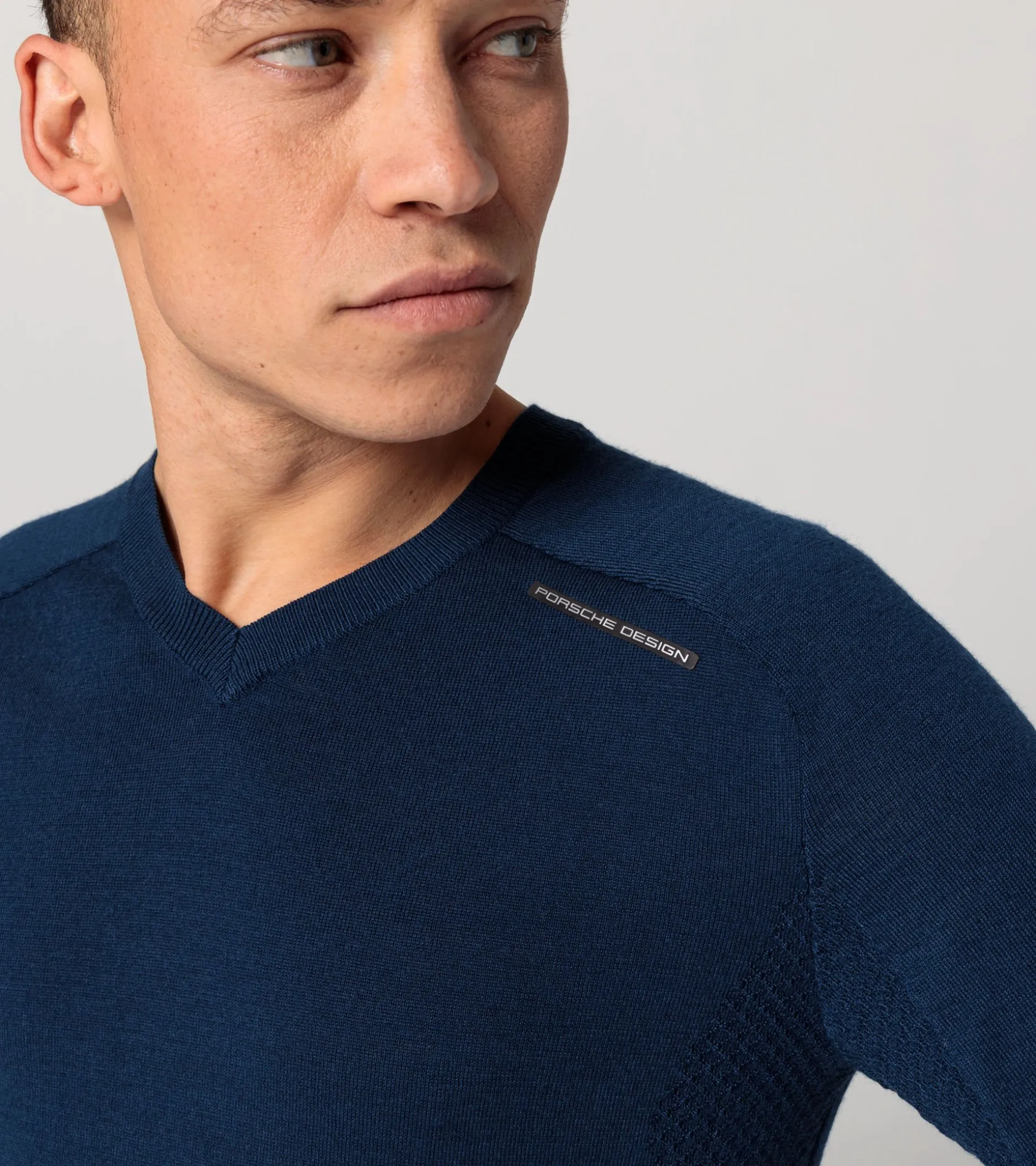 Evoknit® V-Neck Jumper Pullover