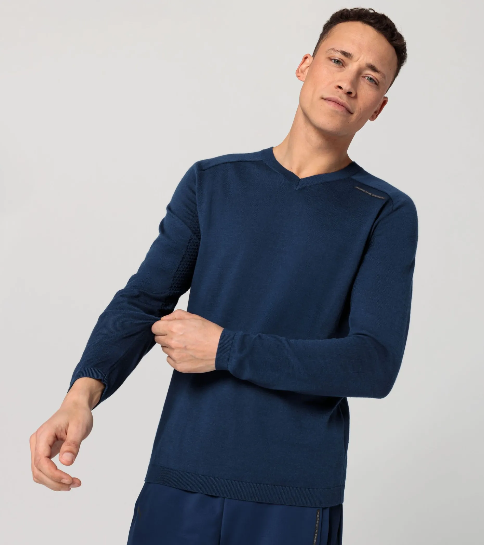 Evoknit® V-Neck Jumper Pullover