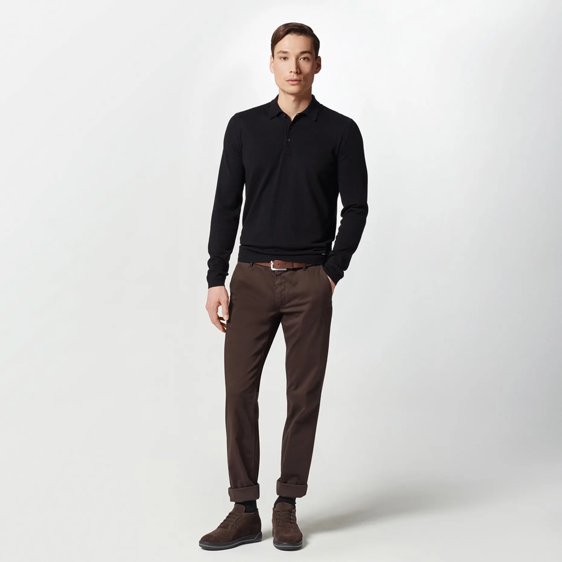 Long Sleeve Polo