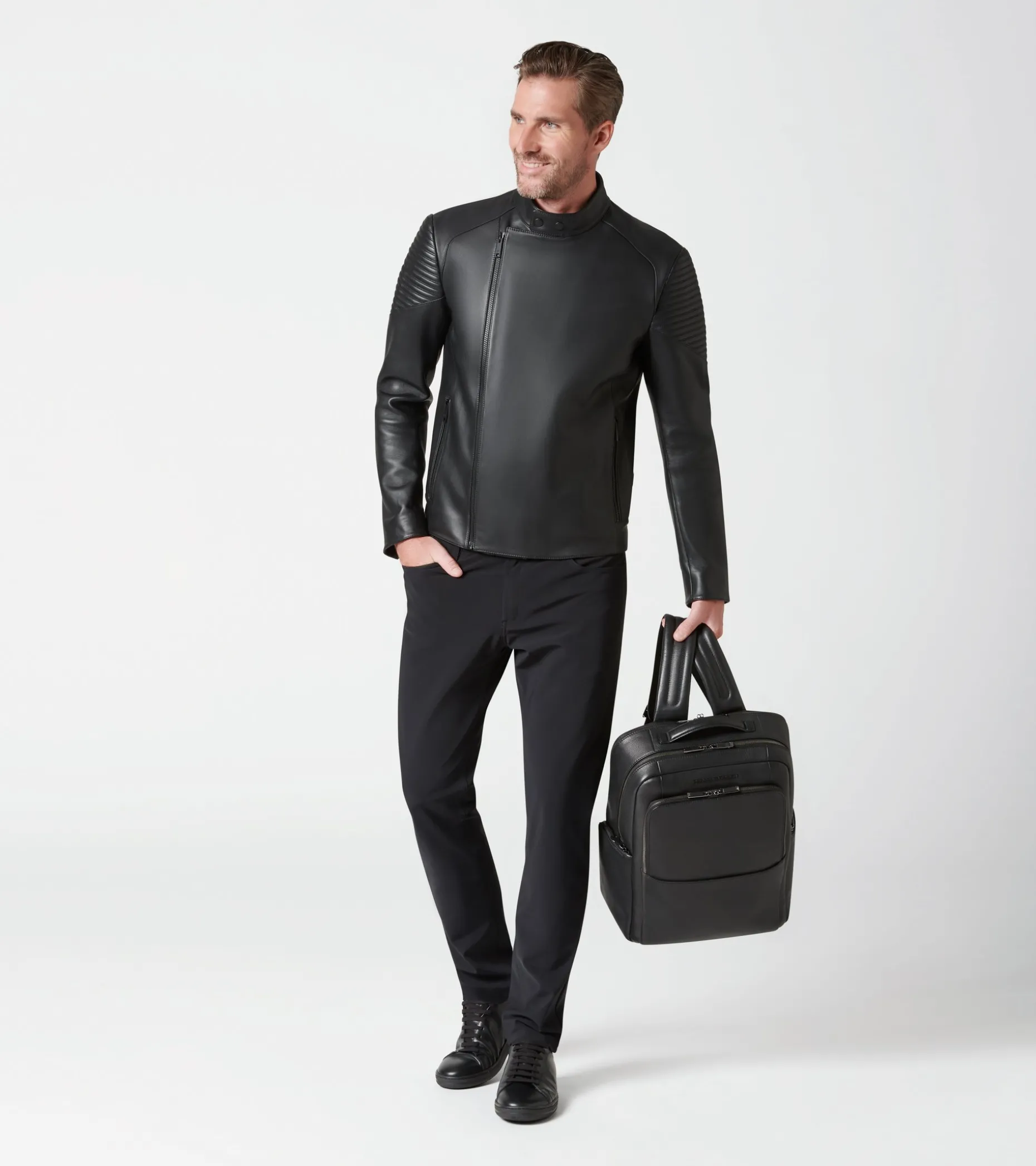 Roadster Leather Backpack L