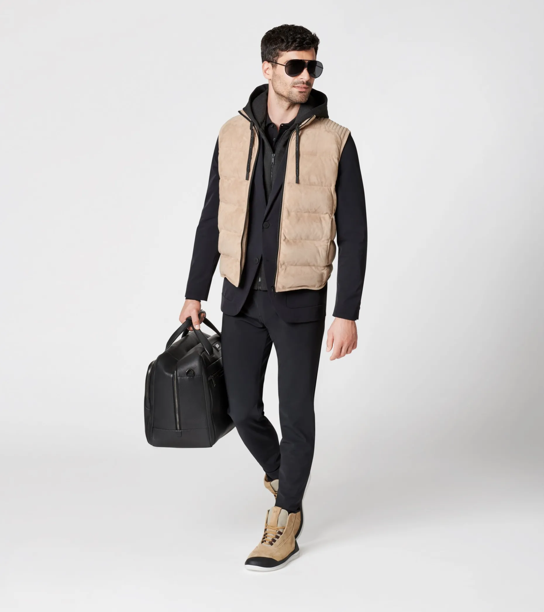 Roadster Leather Weekender
