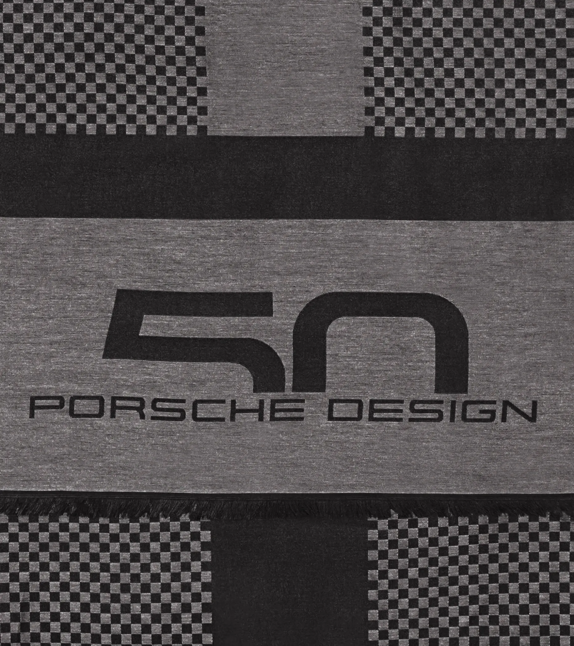 50Y Chequered Flag Scarf
