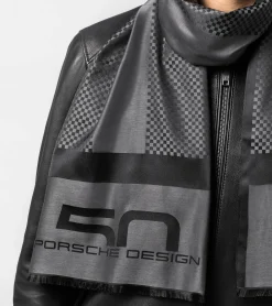 50Y Chequered Flag Scarf