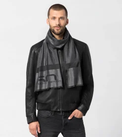 50Y Chequered Flag Scarf